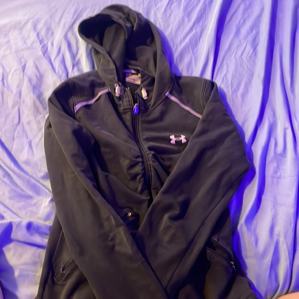 Black zip up